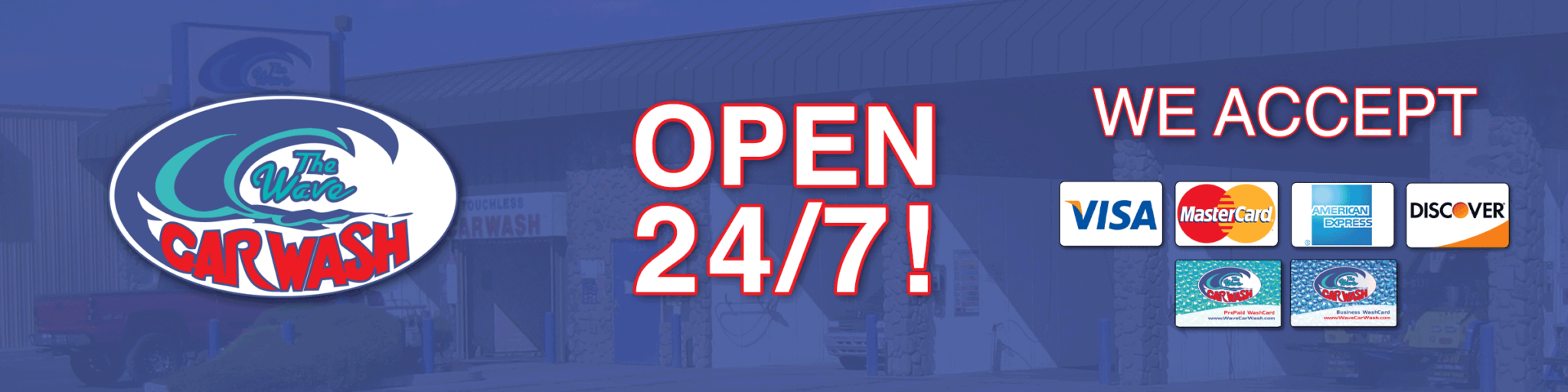 The Wave Car Wash Open 24 Hours